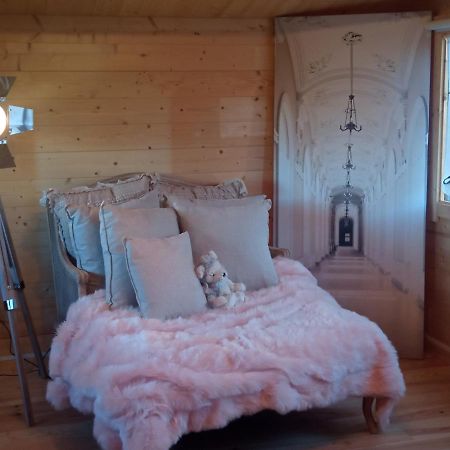 Chambre Studio Photo Chalet Sdb Partagee A Proximite Chavagne Extérieur photo