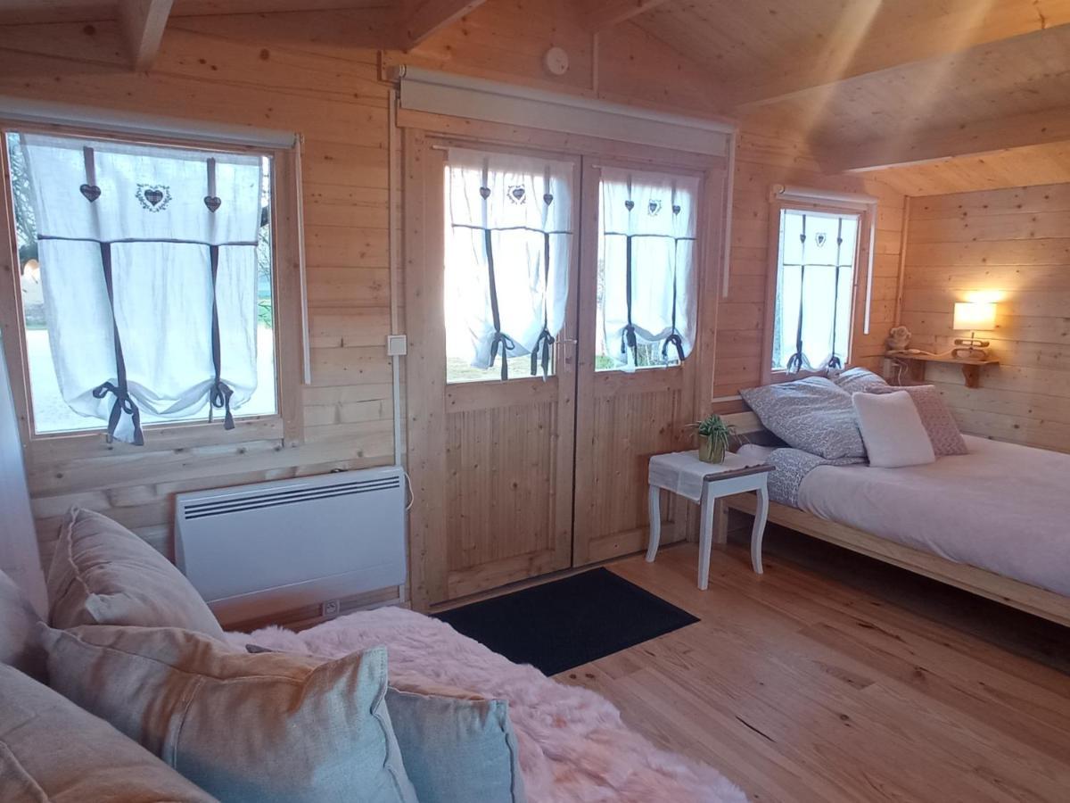 Chambre Studio Photo Chalet Sdb Partagee A Proximite Chavagne Extérieur photo