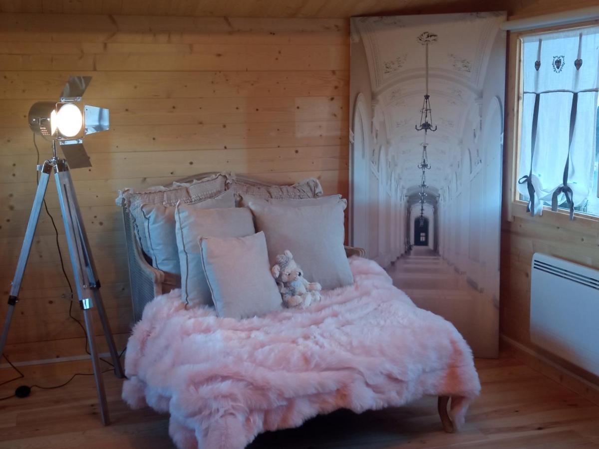 Chambre Studio Photo Chalet Sdb Partagee A Proximite Chavagne Extérieur photo