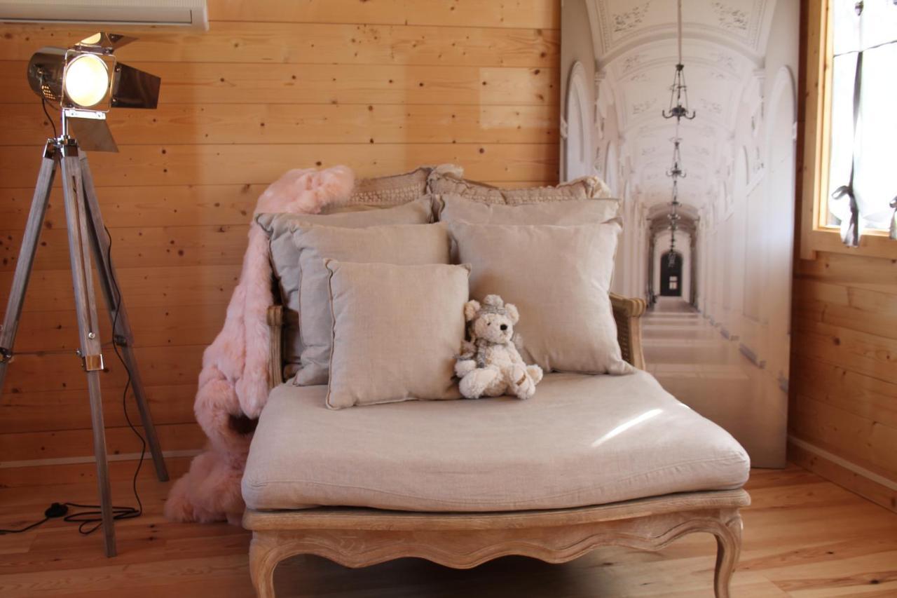 Chambre Studio Photo Chalet Sdb Partagee A Proximite Chavagne Extérieur photo
